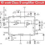 10 watt class d amplifier circuit