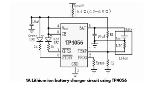 simple lithium ion battery charger circuit