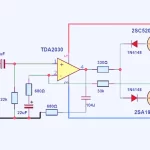 TDA2030 amplifier circuit