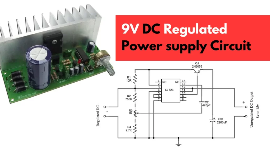 9V DC Regulated Power Supply