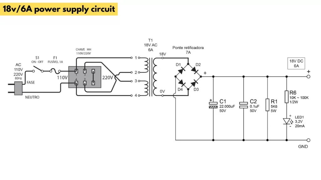 power supply for 10 watt class a audio power amplifier