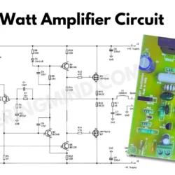 100 watt amplifier circuit