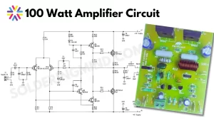 100 watt amplifier circuit