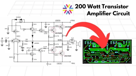 200 watt transistor amplifier