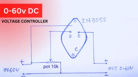 0 to 60 V DC voltage controller