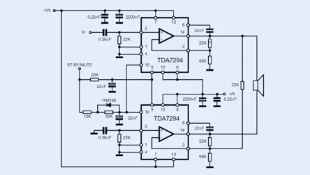 TDA7294 circuit