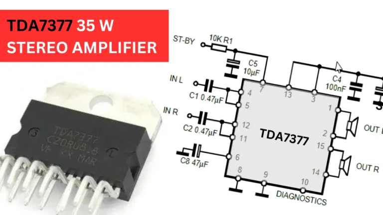 TDA7377 35watt amplifier circuit diagram