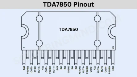 TDA7850 ic Pinout