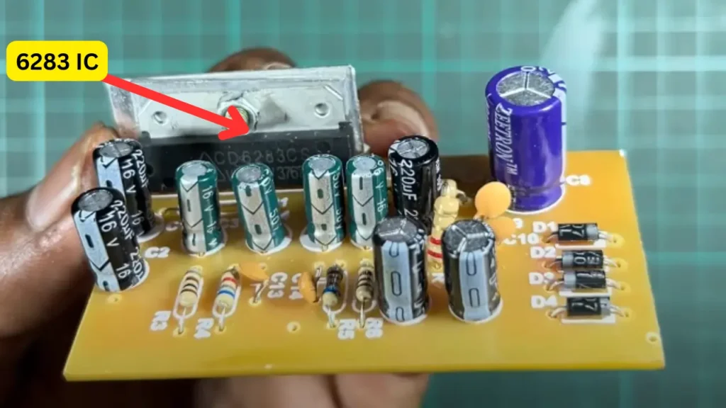 6283 amplifier board