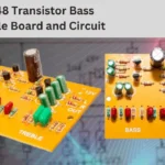 BC548 transistor bass treble board