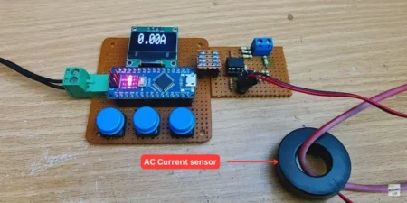 Arduino clamp meter