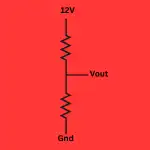 Voltage divider calculator icon