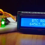 Bitcoin Price Tracker using ESP32