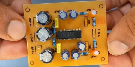KA2206 Amplifier circuit