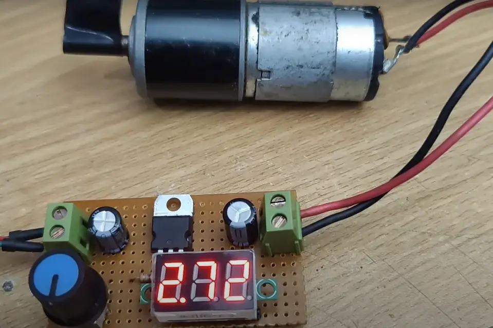 LM317 Variable DC circuit