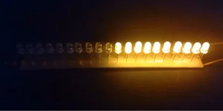vu meter circuit working
