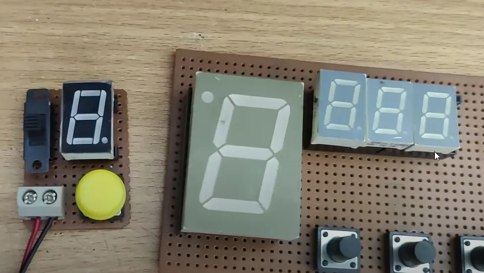 Seven Segment Display Tester