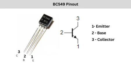 BC549 Pinout