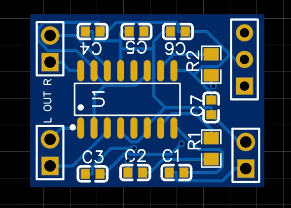 PAM8403 PCB