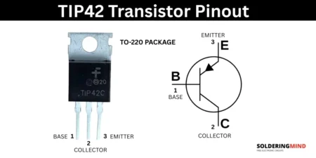 TIP42 transistor pinout