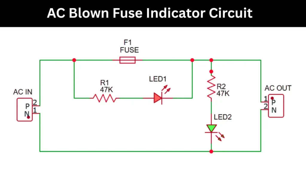 AC Blown Fuse Indicator Circuit