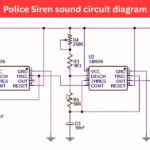 Police Siren sound circuit diagram