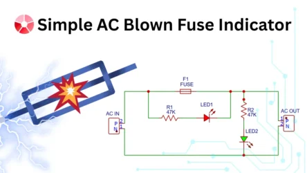Simple AC blown fuse Indicator circuit