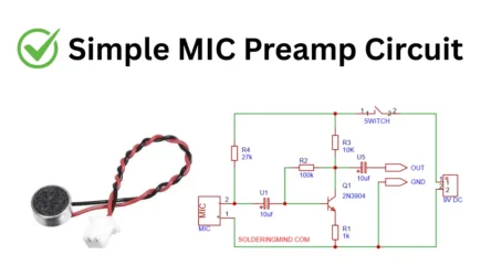Simple MIC Preamp circuit