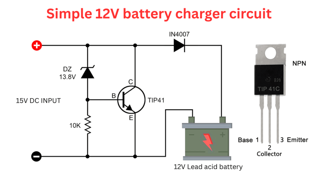 Simple 12V Battery Charger