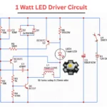 1 Watt LED Driver Circuit
