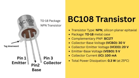 BC108 transistor and its features