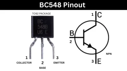 BC548 pinout