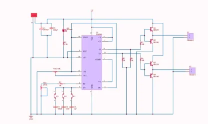 494 ic pwm generator circuit