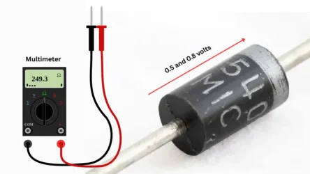 How to Check a Diode using multimeter