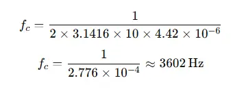 tweeter crossover calculation