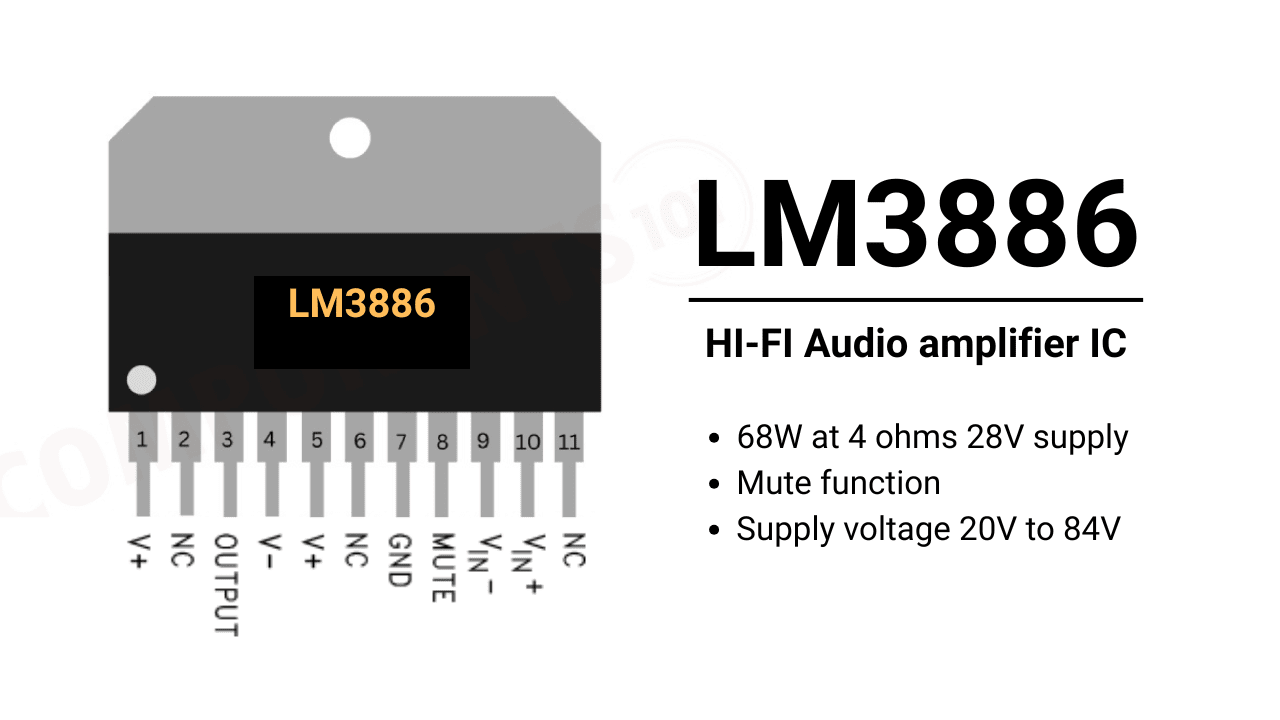LM3886 IC