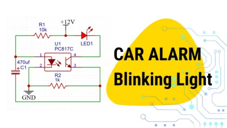 Car Alarm Blinking Light