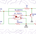 Push button ON OFF circuit project