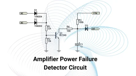amplifier power failure detector
