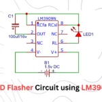 led flasher circuit using lm3909