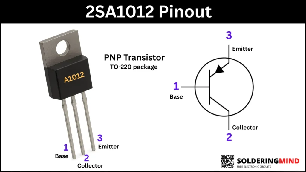 2SA1012 Pinout
