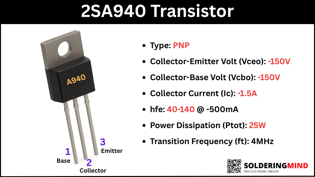 2SA940 Transistor