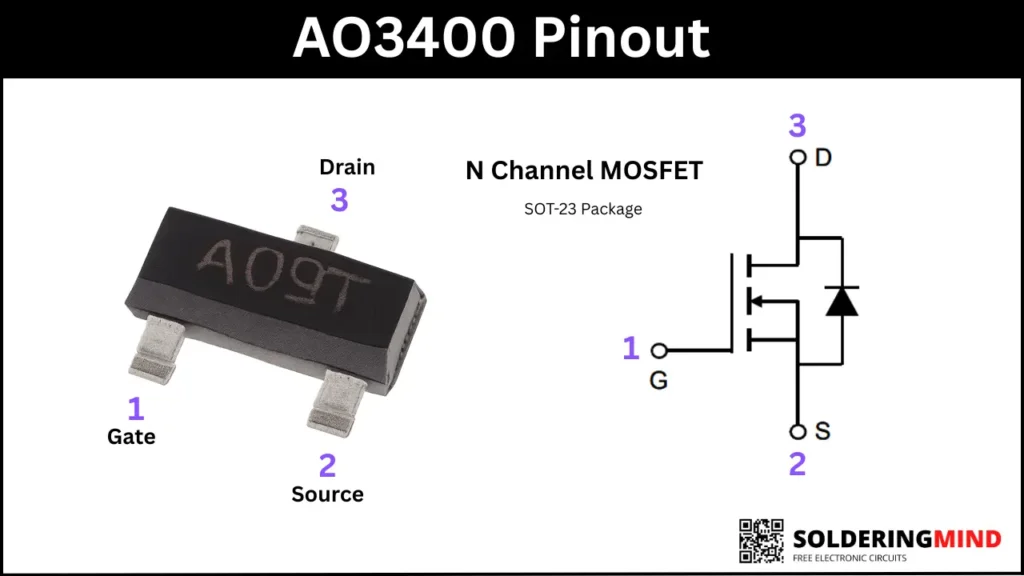AO3400 pinout