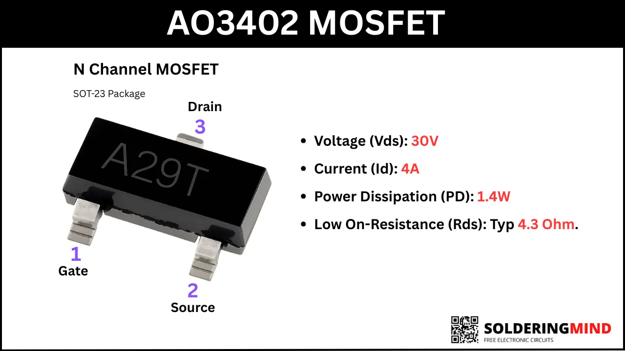 AO3402 Mosfet