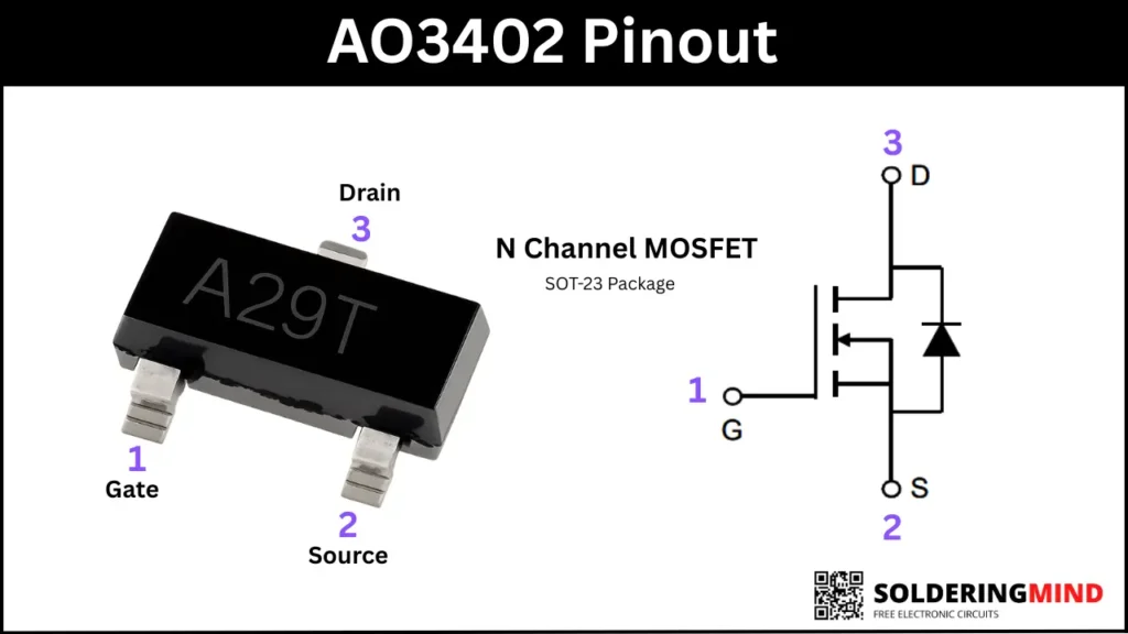 AO3402 Pinout