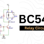 BC547 relay circuit