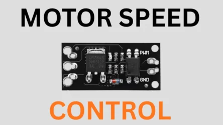 motor speed control circuit board