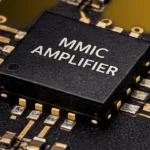 MMIC amplifier chip