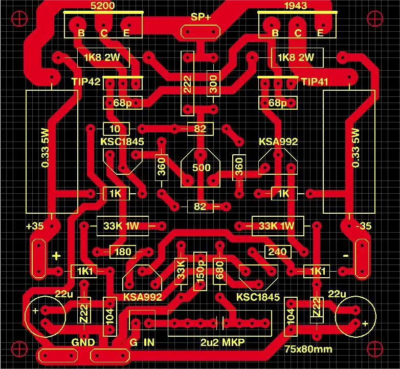Jean Hiraga Class A Amplifier Circuit Diagram