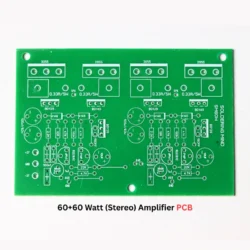 Stereo amplifier PCB